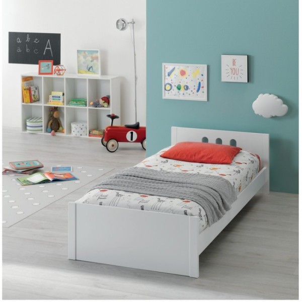  Lettino Trasformabile Azzurra Design Urban Bianco