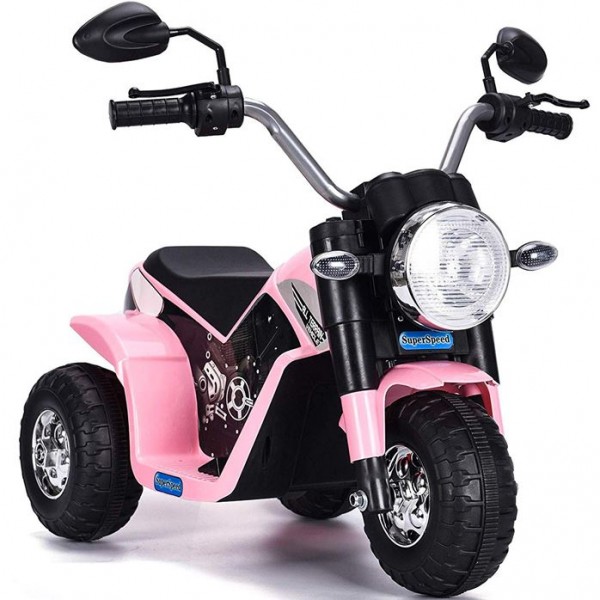 Moto Triciclo Lamas Toys Baby Rosa