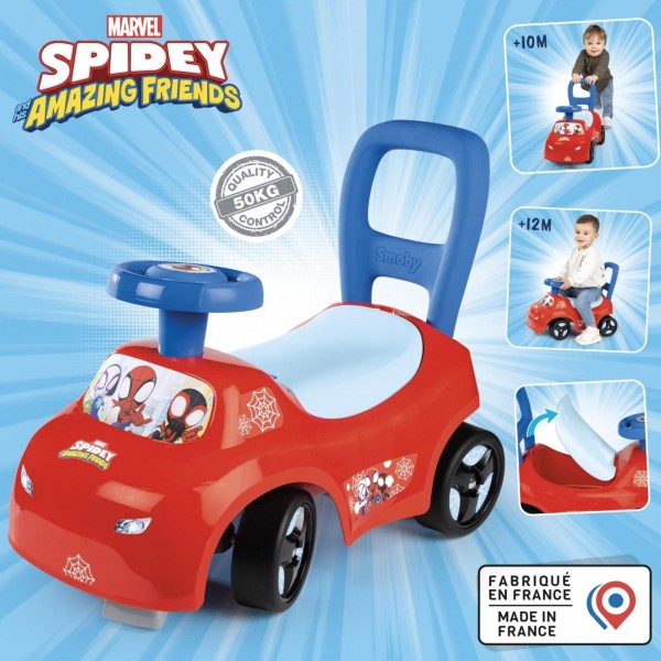 Cavalcabile Smoby Spidey Prima Auto
