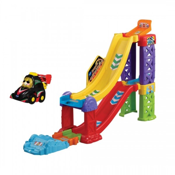 Vtech Vroom Vroom Go - Trampolino acrobazie estreme 3 in 1 (Pista Macchinine con Trampolino) OUTLET