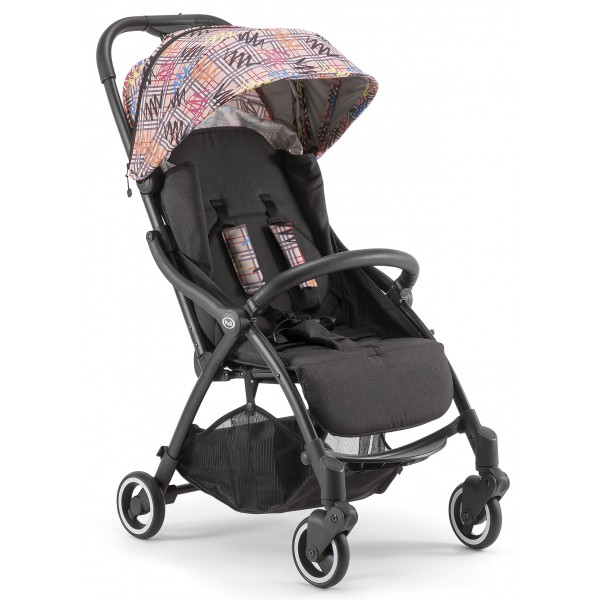 Passeggino Pali Magic Tartan con Chiusura Automatica