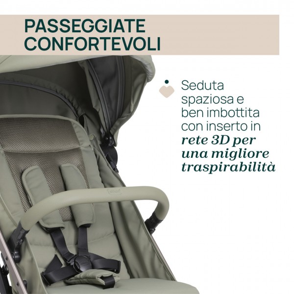 Passeggino Chicco Dolomiti Meadow Portata 22 Kg
