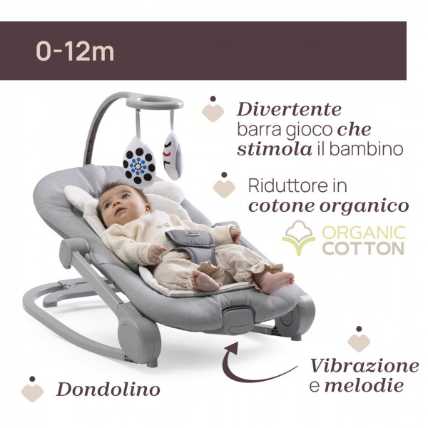 Chicco Sdraietta Mia da 0M+ fino a 18 Kg