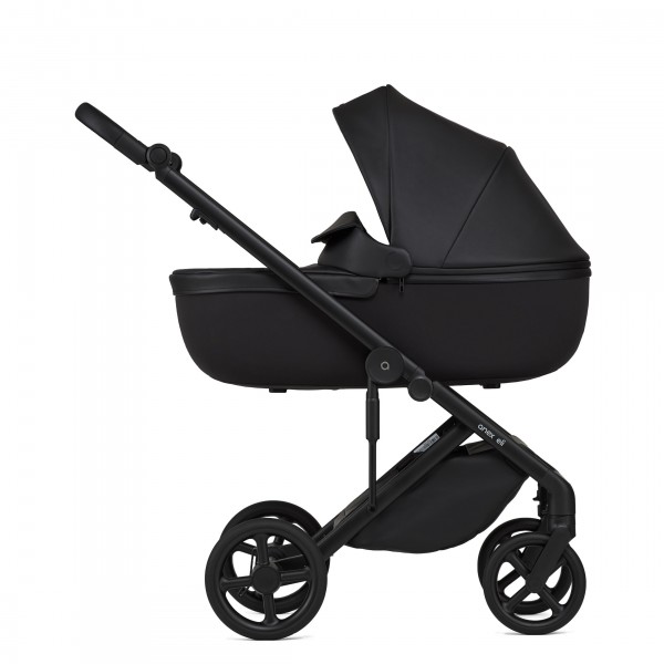 Trio Anex Eli Midnight (Navicella,Telaio,Seduta Passeggino,Seggiolino Auto Cosmo e Adattatori per Gruppo 0+)