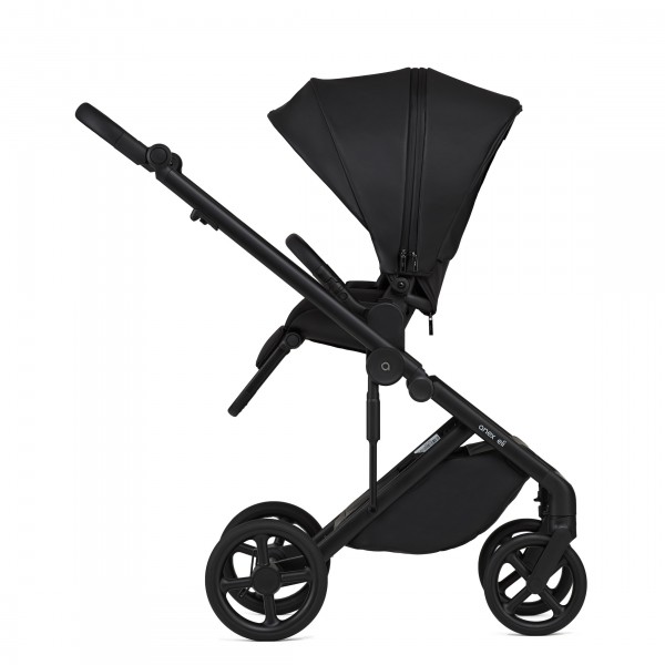 Trio Anex Eli Midnight (Navicella,Telaio,Seduta Passeggino,Seggiolino Auto Cosmo e Adattatori per Gruppo 0+)