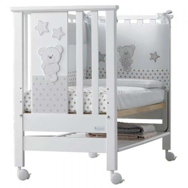 	 Lettino Azzurra Design Contact Art Bianco