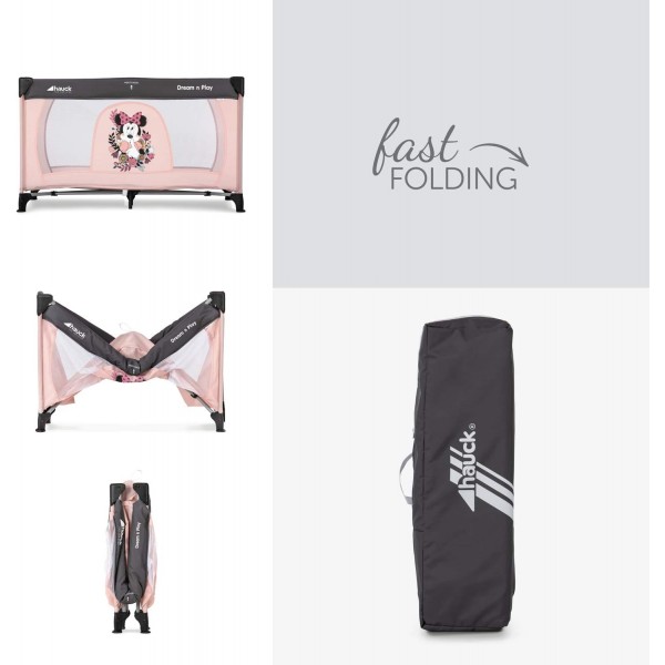 Lettino Campeggio Hauck Disney Dream N Play Minnie Stars