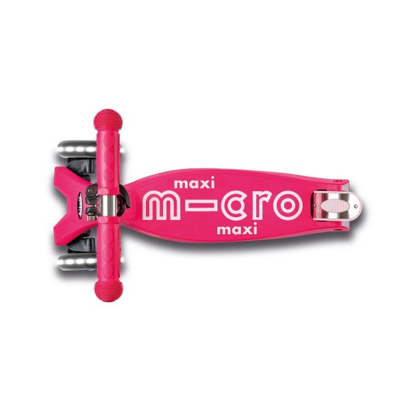 Monopattino Micro Maxi Deluxe Led Rosa