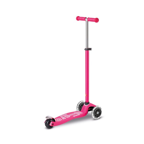 Monopattino Micro Maxi Deluxe Led Rosa