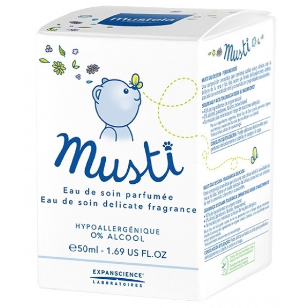 Acqua Profumata Per Bambini Mustela Musti 50 ml 