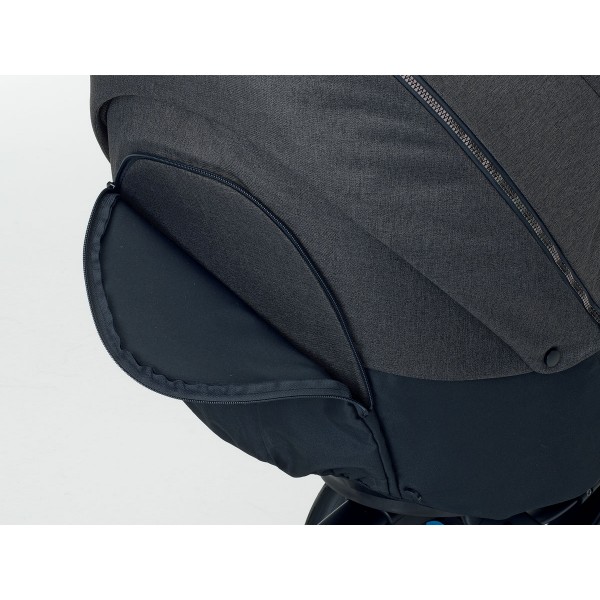 Trio Foppapedretti Myo Tronic Platinum con Motore Elettrico Black
