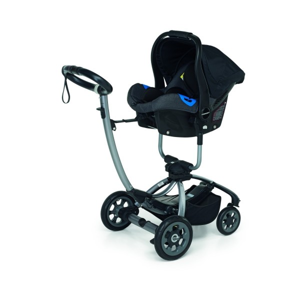 Trio Foppapedretti Myo Tronic Platinum con Motore Elettrico Black