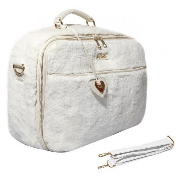 Borsa Mamma In Pelo Ecru 