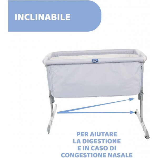 Culla Chicco Next 2 Me Grey
