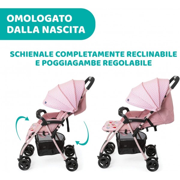 Passeggino Chicco Ohlala 3 Candy Pink