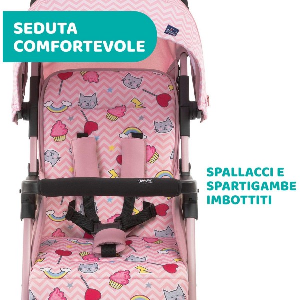  Passeggino Chicco Ohlala 3 Candy Pink