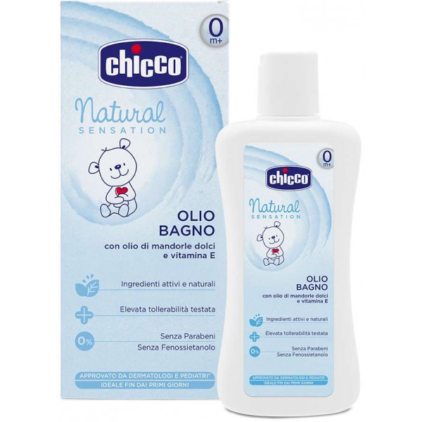  Olio Bagno Chicco Natural Sensation 200 ml