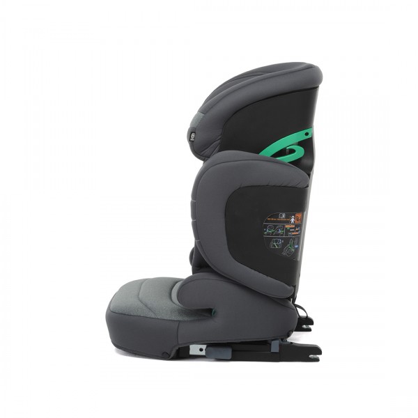 Seggiolino Auto Foppapedretti Open i-Size da 100-150 cm Silver
