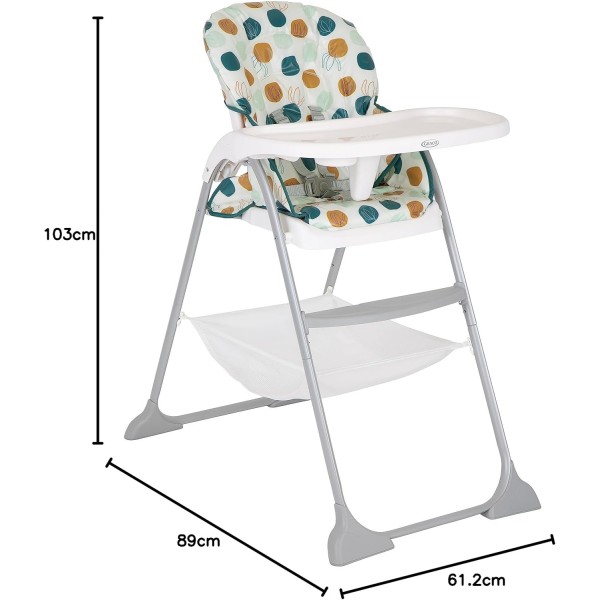 Graco Seggiolone con chiusura rapida SnackEase Organza 