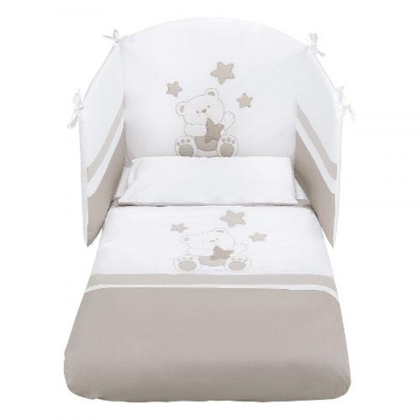 Set Pali Flippy Bianco (Lettino Trasformabile in Culla + 2 Materassi + Piumone Paracolpi)