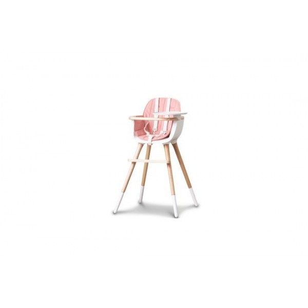 Seggiolone Micuna Ovo One Luxe con Rivestimento Rosa