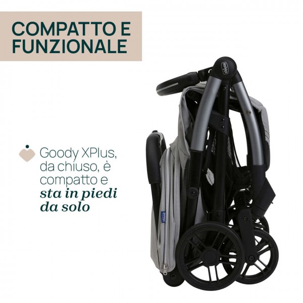 Passeggino Chicco Goody XPlus Pearl Grey