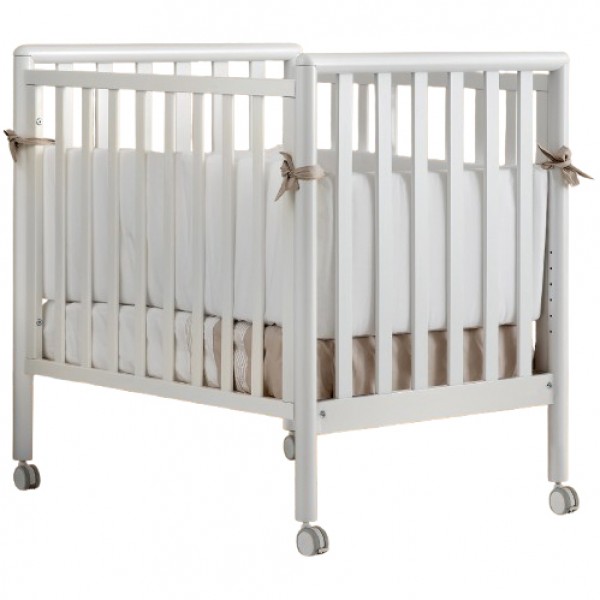 Lettino Evolutivo Co-Sleeping Pali Flippy Bianco (Trasformabile da Culla a Lettino a Divanetto a Poltroncina + 2 Materassi + 2 Completi Piumone)