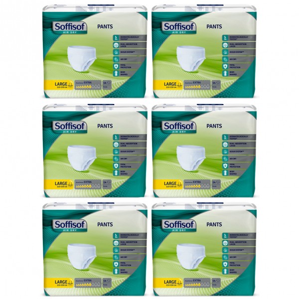 Mutande Assorbenti Soffisof Air Dry Pants 7 Large 110-150 cm 14pz