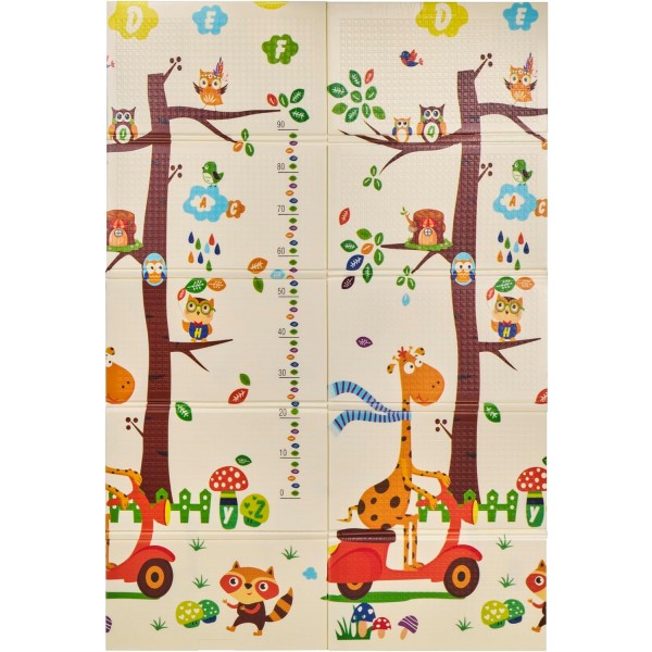 Box Recinto Innovaciones MS Parco Giochi XL + Tappeto da Gioco 180 x 120 cm Giraffa Scooter