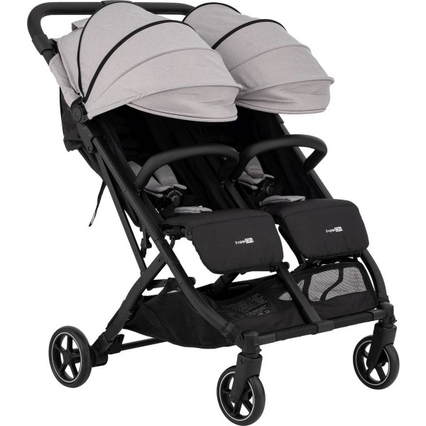 Passeggino Gemellare FreeON Action Twin Grey