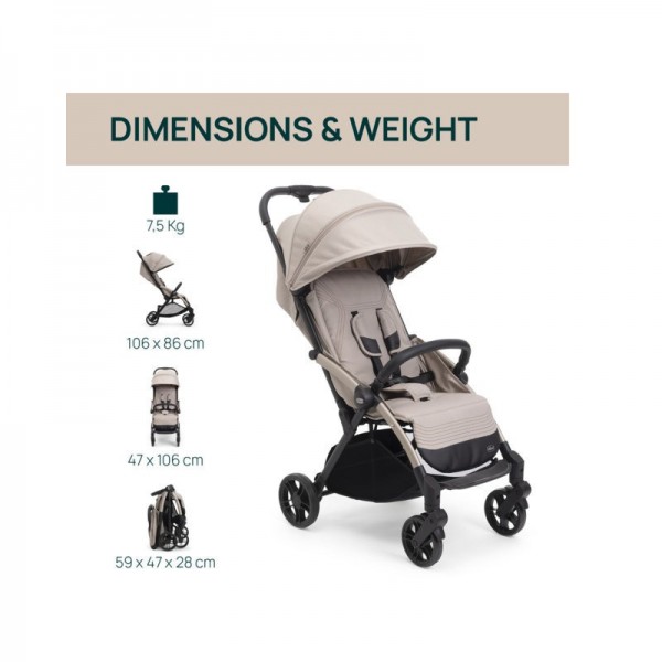 Passeggino Chicco Goody XPlus Sandshell chiusura automatica Portata 22 kg
