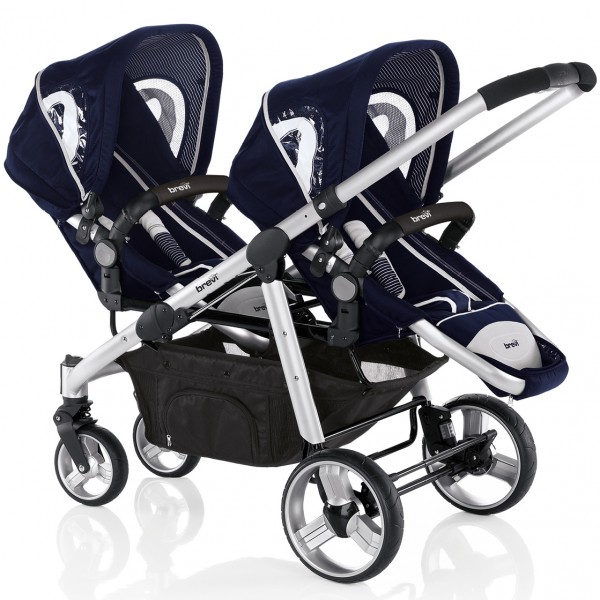 Trio Gemellare Brevi Ovo Twin Blu