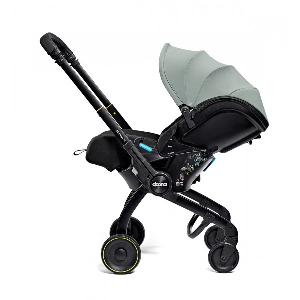 Seggiolino Auto Passeggino Doona I 2 In 1 i-Size R129 Gruppo 0+ Forest Grey