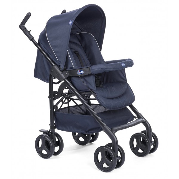 Trio Chicco Sprint Black Blue Passion + DISPOSITIVO ANTI ABBANDONO OMAGGIO