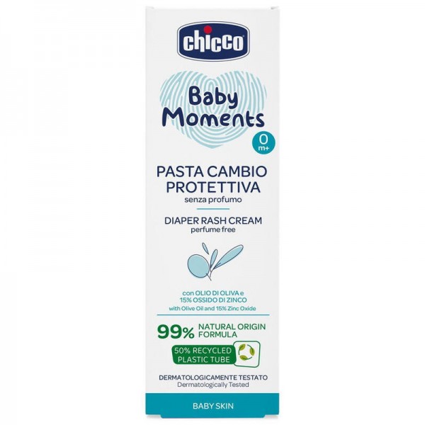 Pasta Cambio Protettiva Chicco Baby Moments 100 ml