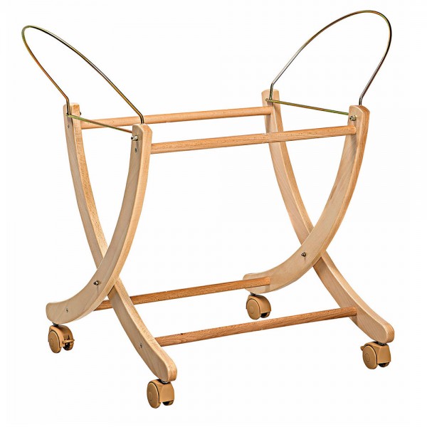 Supporto in Legno Picci per Cesta In Palma Naturale