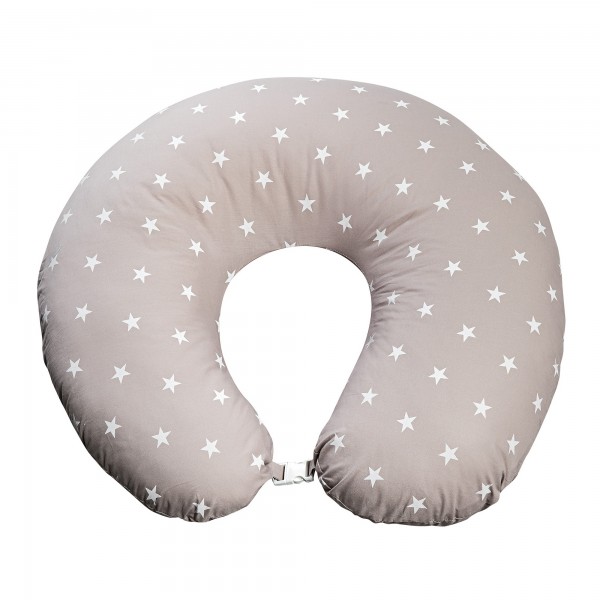 Cuscino Allattamento a Ciambella con Gancio Picci Stella Converse Beige