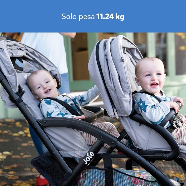 Passeggino Gemellare Joie Evalite Duo Pebble