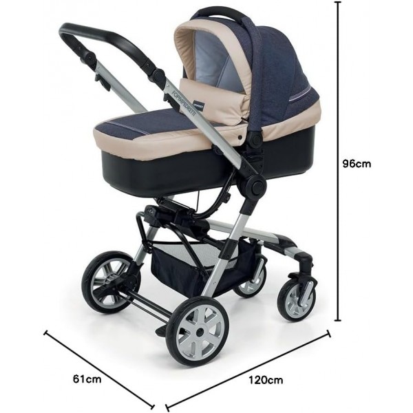 Trio Foppapedretti SuperTres i-Size Denim Perla