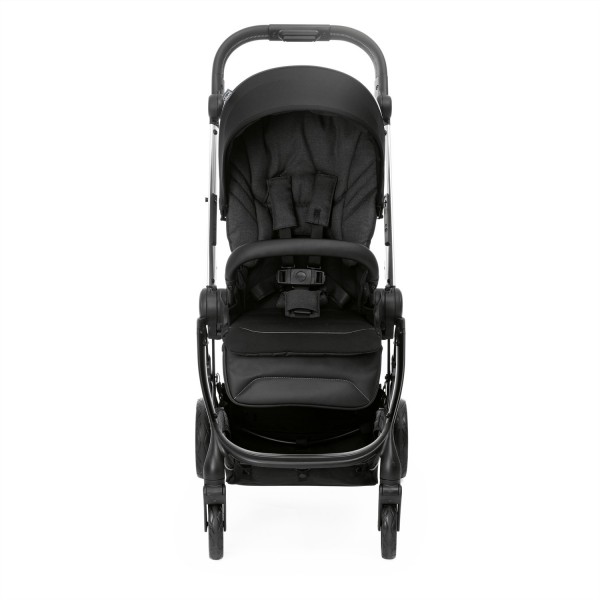 Trio Chicco One4Ever Light Pirate Black con Seggiolino Auto Kory Black