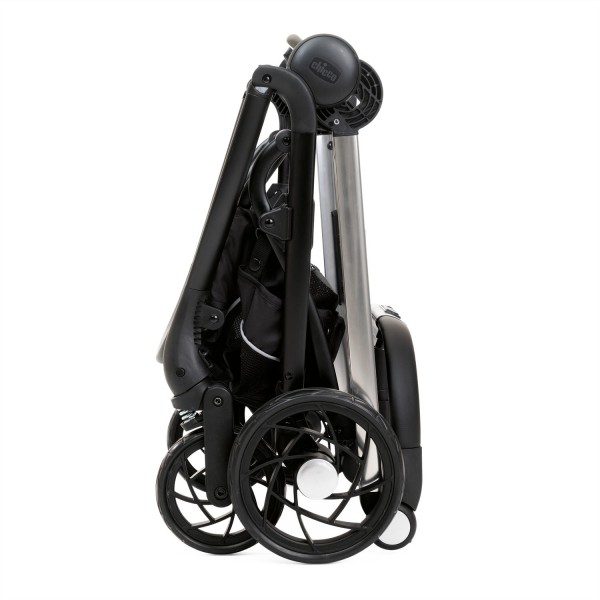 Trio Chicco One4Ever Light Pirate Black con Seggiolino Auto Kory Black
