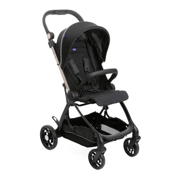 Trio Chicco One4Ever Light Pirate Black con Seggiolino Auto Kory Black