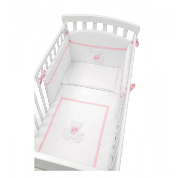 Set Piumone per  Lettino Erbesi Dudu Rosa 