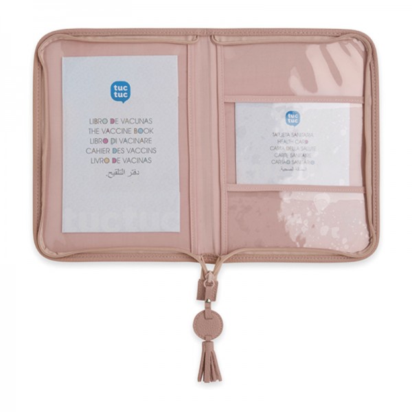 Porta Documenti Tuc Tuc Similpelle Love Rosa