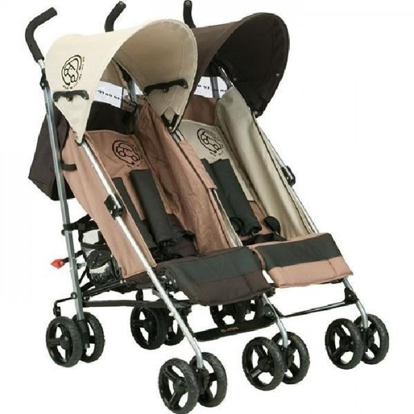 Passeggino Gemellare Nurse Pareo Toffee 