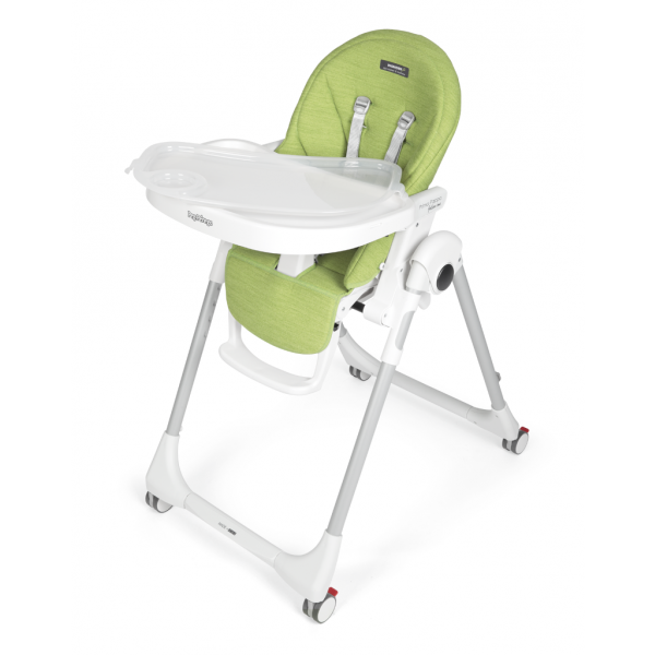 Seggiolone Peg Perego Prima Pappa Follow Me Wonder Green