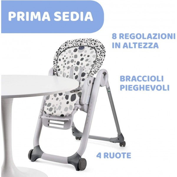Seggiolone Chicco Polly Progres5 Anthracite