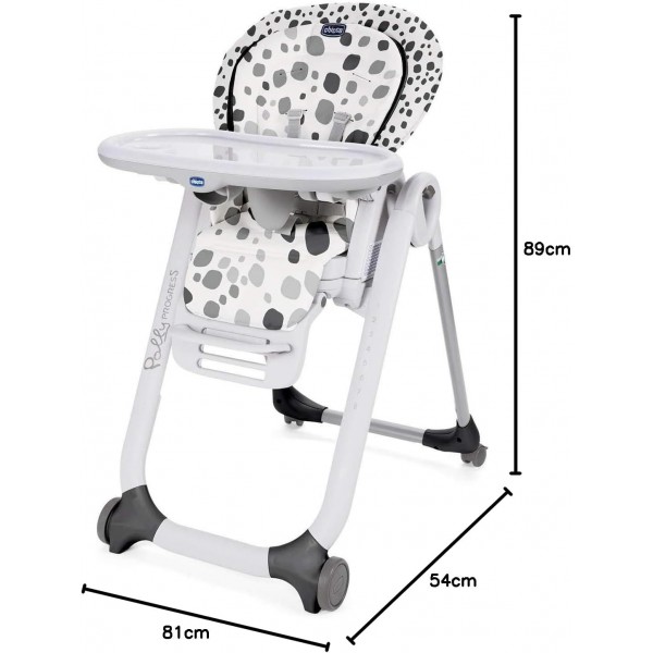 Seggiolone Chicco Polly Progres5 Anthracite