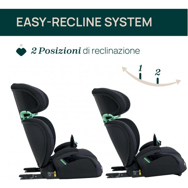 Seggiolino Auto Chicco Quizy i-Size Black (100-150 cm)
