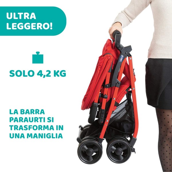 Passeggino Chicco Ohlala 3 Red Passion